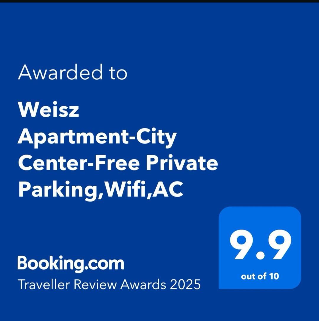 Weisz Apartment-City Center-Free Private Parking,Wifi,Ac カレイ エクステリア 写真